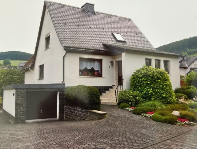 Am Hillerbach 3 - Foto nach dem ersten Umbau vorne 1966