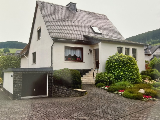 Am Hillerbach 3 - Foto nach dem ersten Umbau vorne 1966