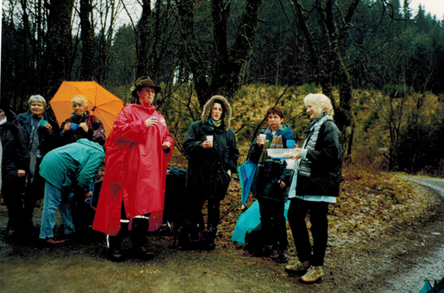 Montagswanderung der Dorffrauen
