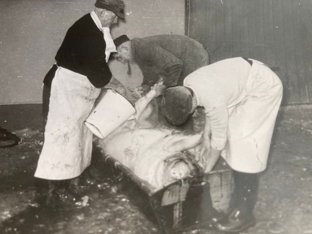 Hans Grauel, Heinrich Dittmann „Dittmanns“, Adolf Schlapbach „Krohjots“ Hans Grauel, Heinrich Dittmann „Dittmanns“, Adolf Schlapbach „Krohjots“