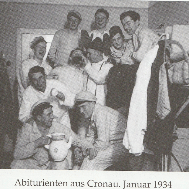 Abiturienten aus Cronau - Januar 1934