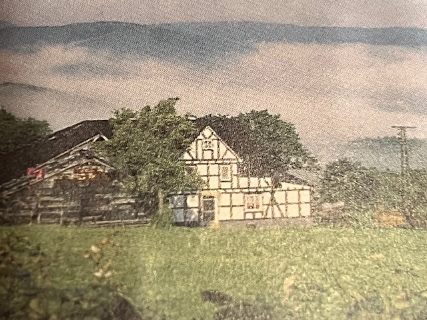 Heidebach 2 - Zeichnung von ca.1950 Heidebach 2 - Zeichnung von ca.1950