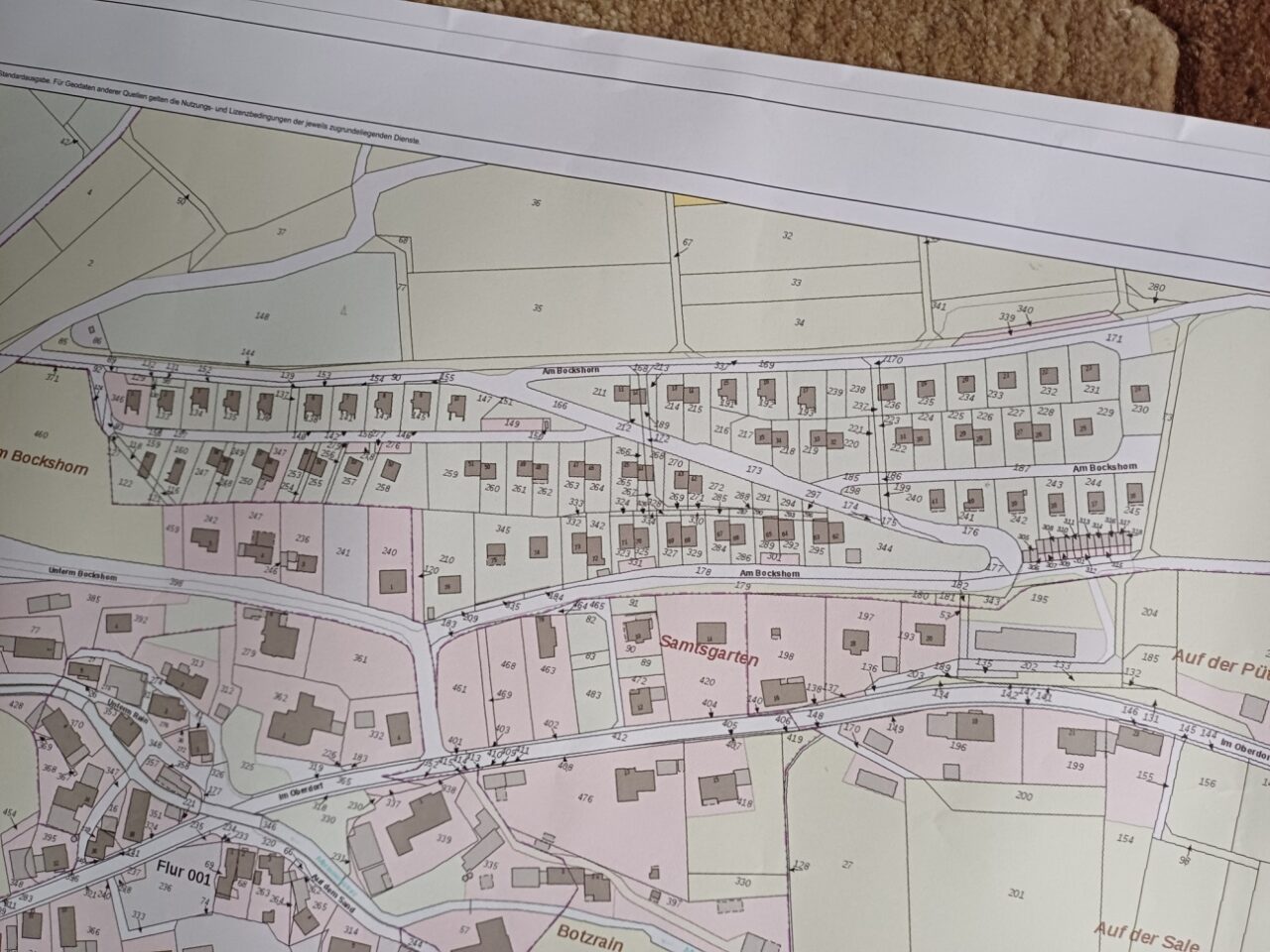 Lageplan Am Bockshorn Lageplan Am Bockshorn