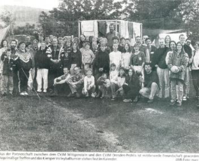 …Aus der Partnerschaft zwischen dem CVJM Schüllar-Wemlighausen und dem CVJM Dresden-Prohlis ist mittlerweile Freundschaft geworden… …Aus der Partnerschaft zwischen dem CVJM Schüllar-Wemlighausen und dem CVJM Dresden-Prohlis ist mittlerweile Freundschaft geworden…