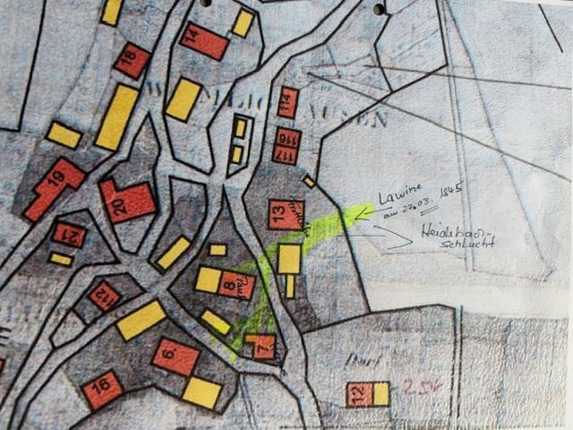 Lawine im Wittgensteinischen