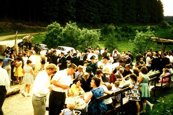 Im Hillerbach 1963, Geck Werner Lennert. 